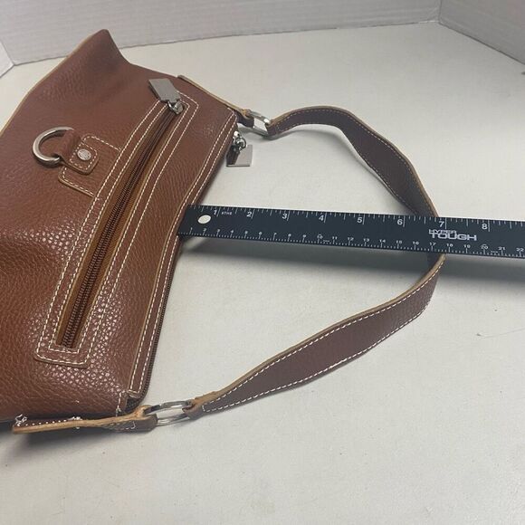 TOMMY HILFIGER Women’s Mini Shoulder Bag Tan 6X3X11.5 - Picture 4 of 12